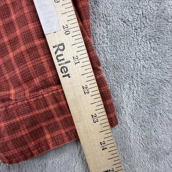 Patagonia Shirt Mens XL Plaid Button Down Long Sleeve Organic Cotton Outdoors - Picture 11 of 12